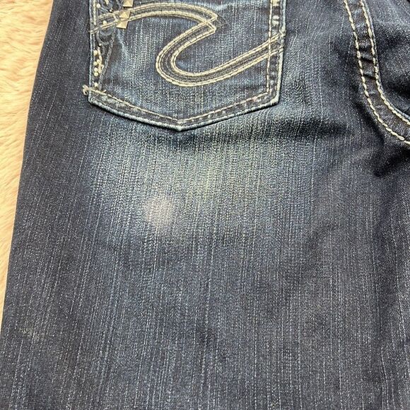 Silver size 26 Suki dark denim altered jeans - Picture 5 of 7